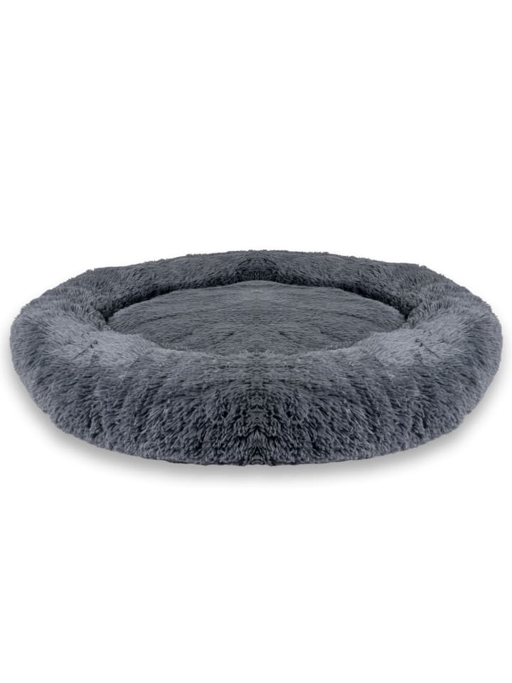 Intirilife Hundebett Katzenbett in Dunkel Grau 100cm günstig kaufen 100 cm