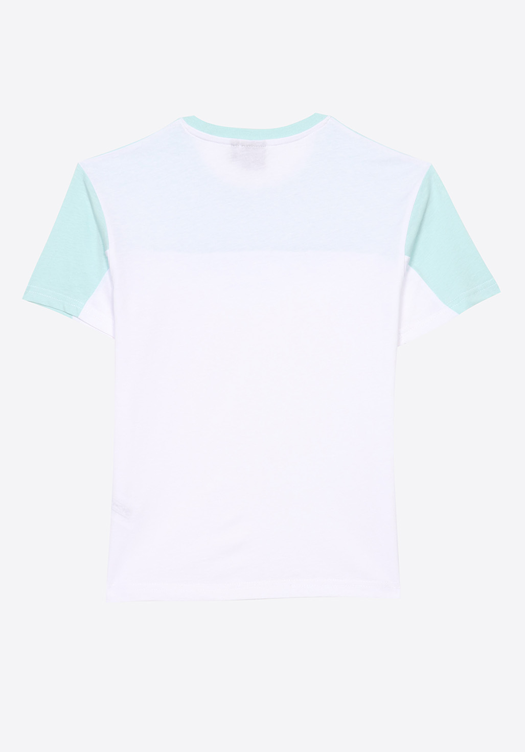 PARIE  T-shirt bleu et blanc 100% coton garçon