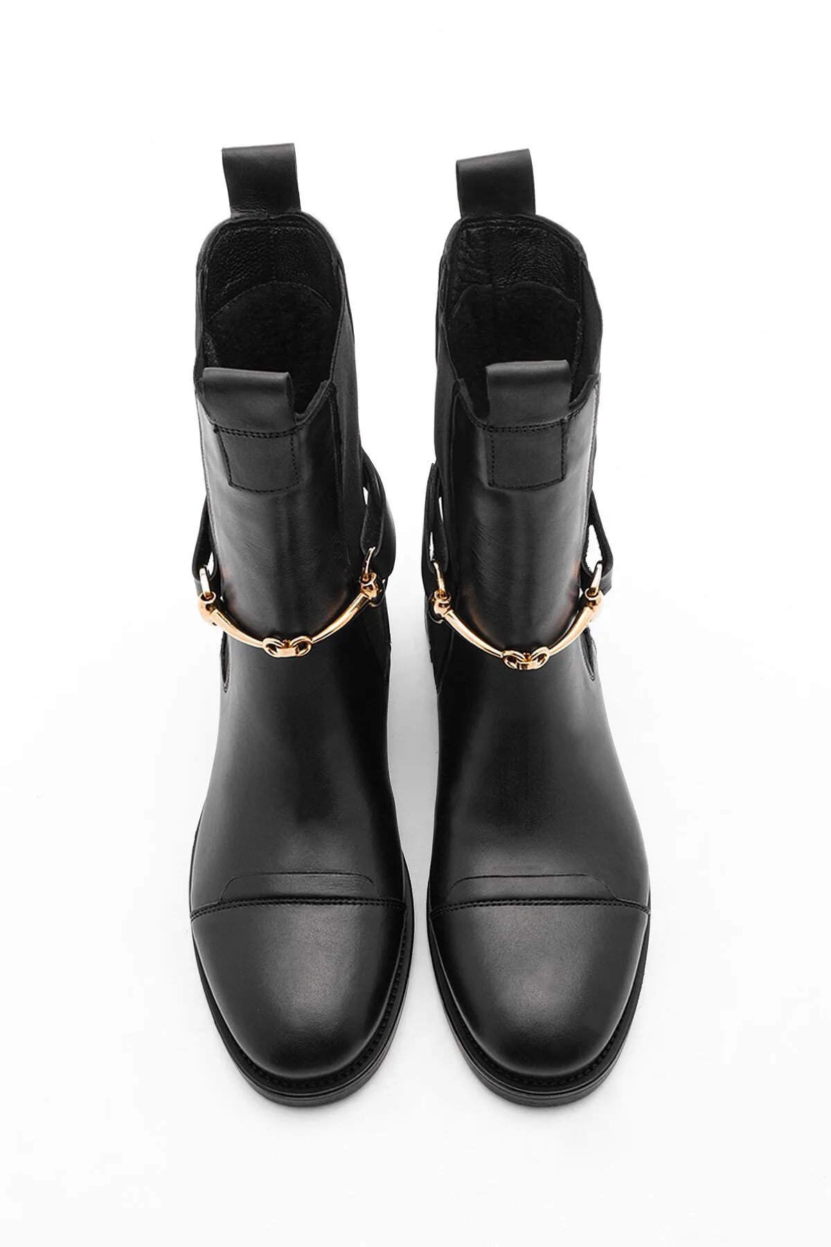 Marjin  Stiefelette - Schwarz - Flacher Absatz