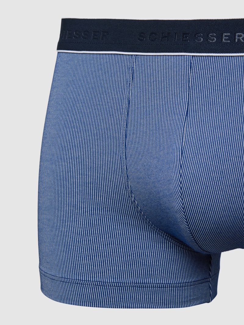 Trunks mit Streifenmuster Modell 'Duality' in marineblau