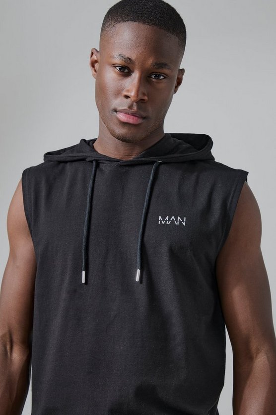 Man Active ärmelloser Hoodie