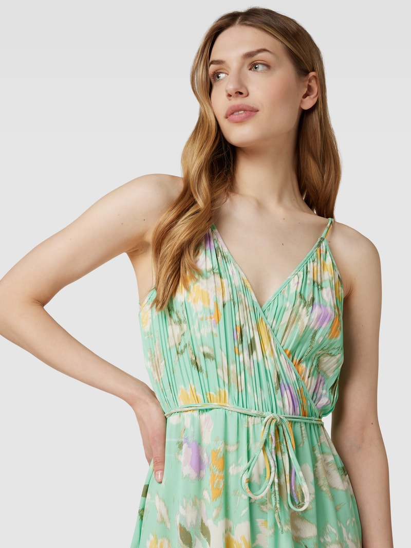 Jumpsuit mit floralem Muster Modell 'ALLIE' in mint