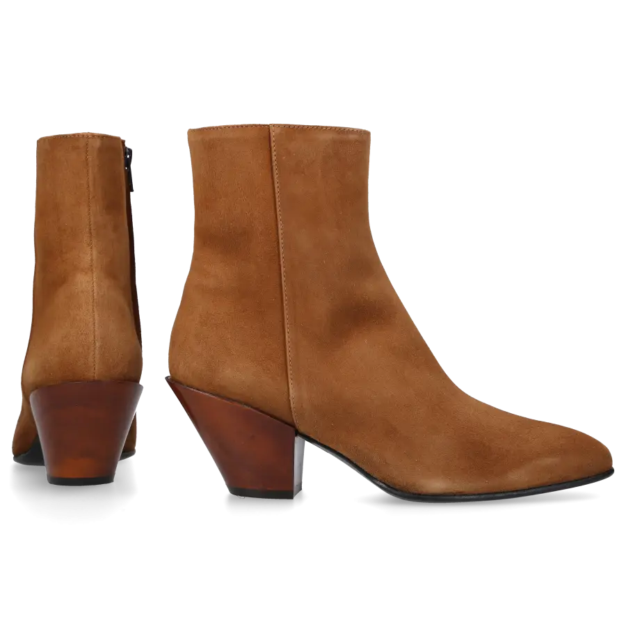 Roberto Festa - Stiefeletten ALLYK Veloursleder - braun