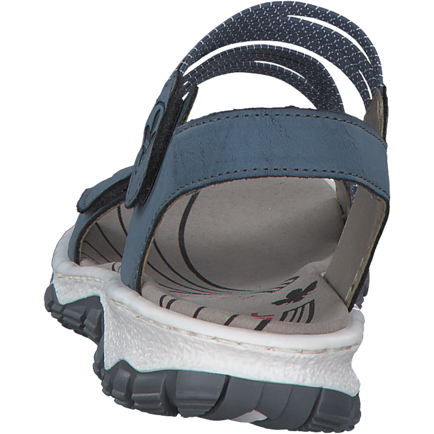 Rieker 68871, Sandalen, Damen, Blau - Marineblau