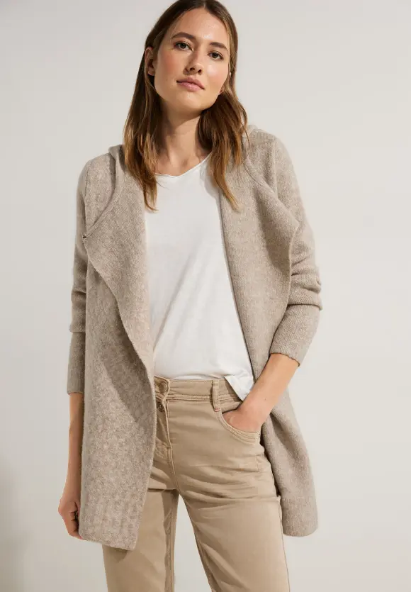 CECIL Cosy Hoodie Cardigan