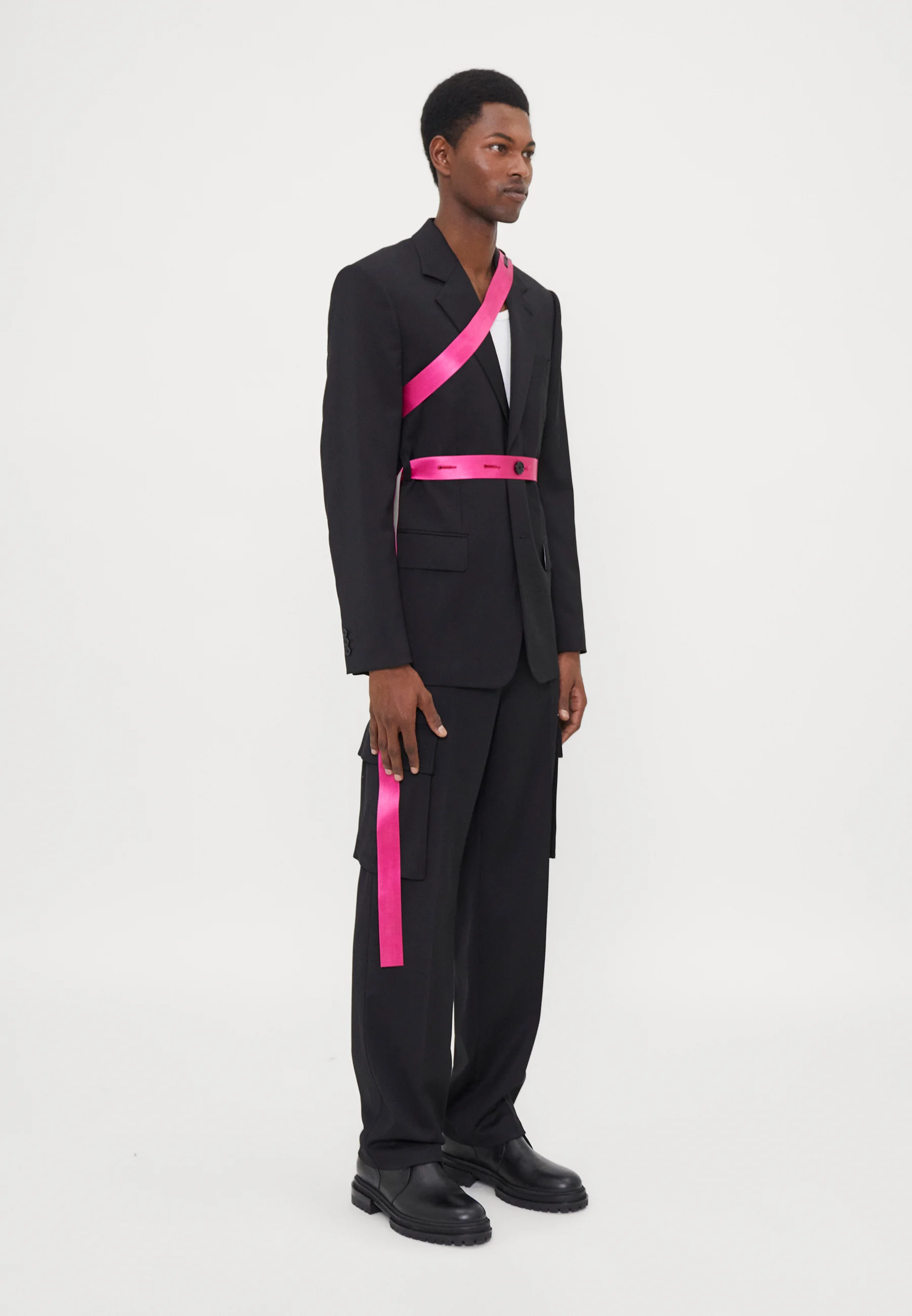 Helmut Lang SEATBELT BLAZER - Chaqueta elegante