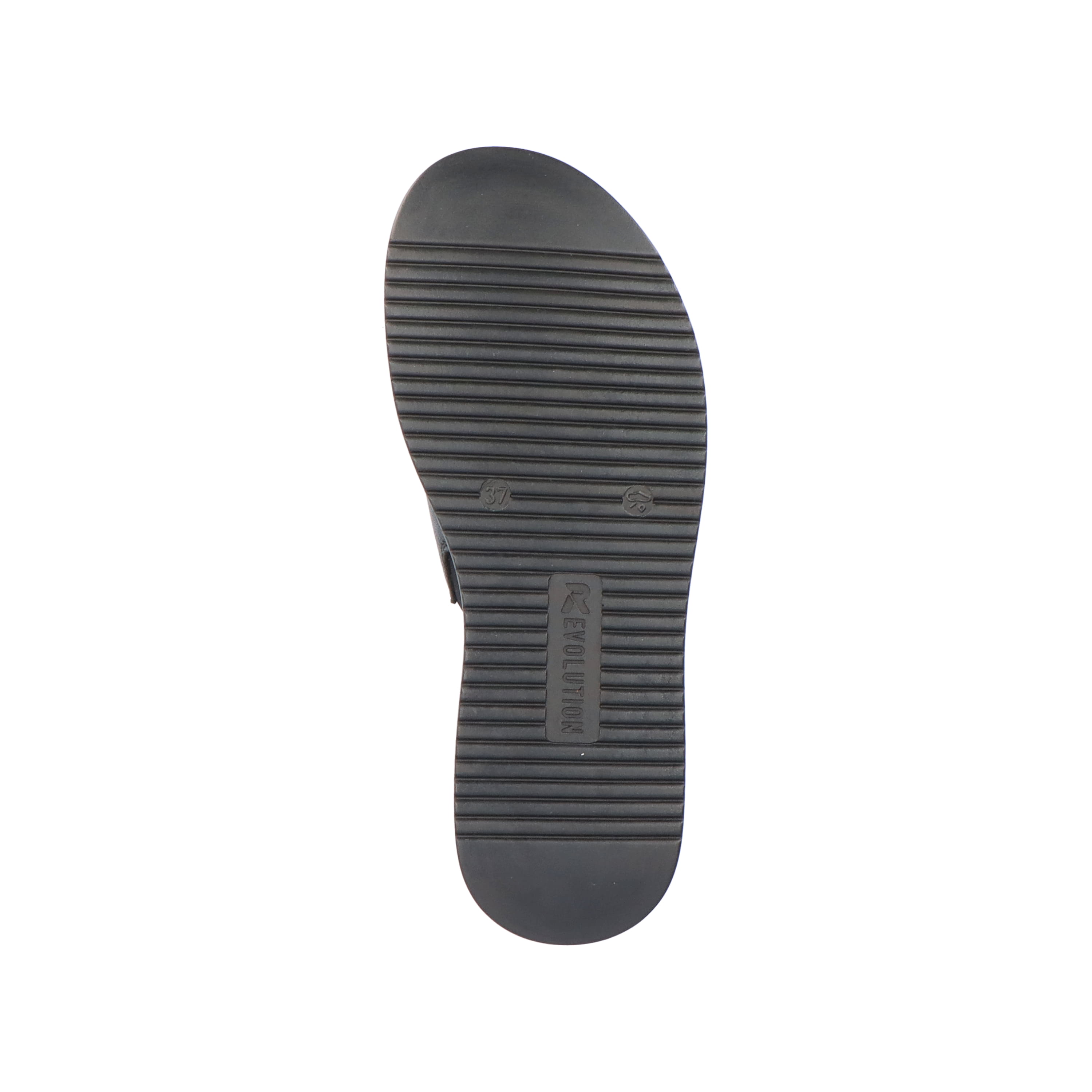 Rieker Damen Pantoletten night black