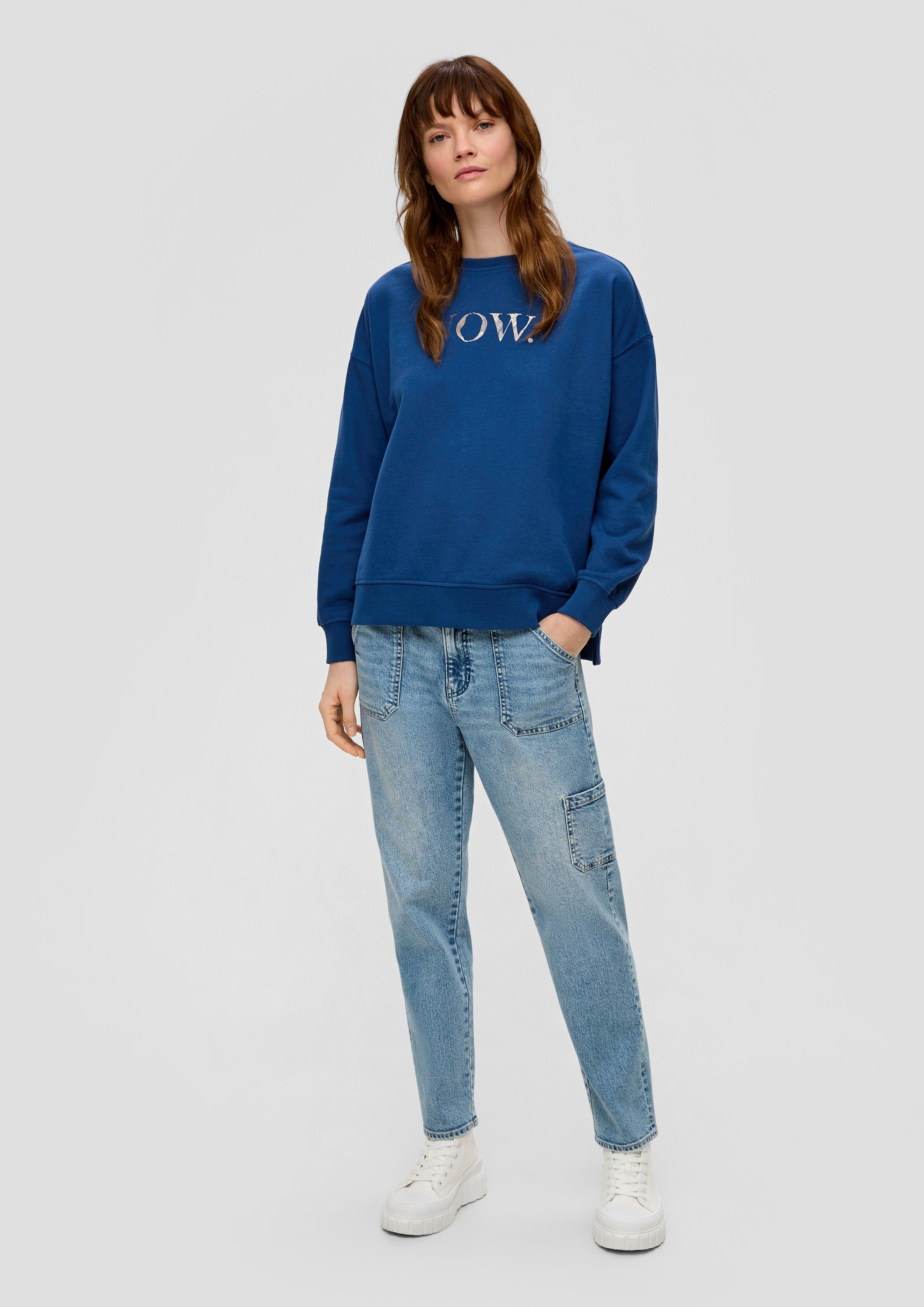 Sweatshirt mit Statement-Print  2145863-56D1