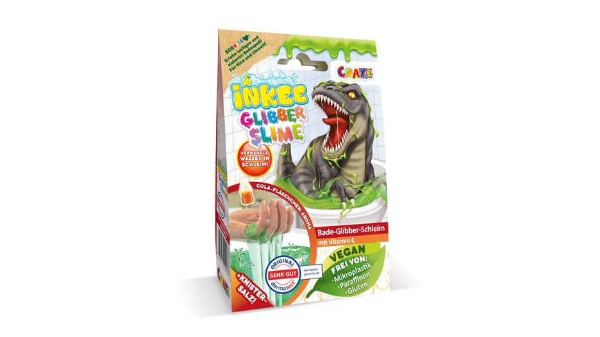CRAZE INKEE Badeglibberschleim Dinorex