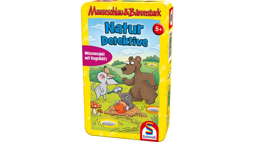 Schmidt Spiele - Naturdetektive, Reisespiel
