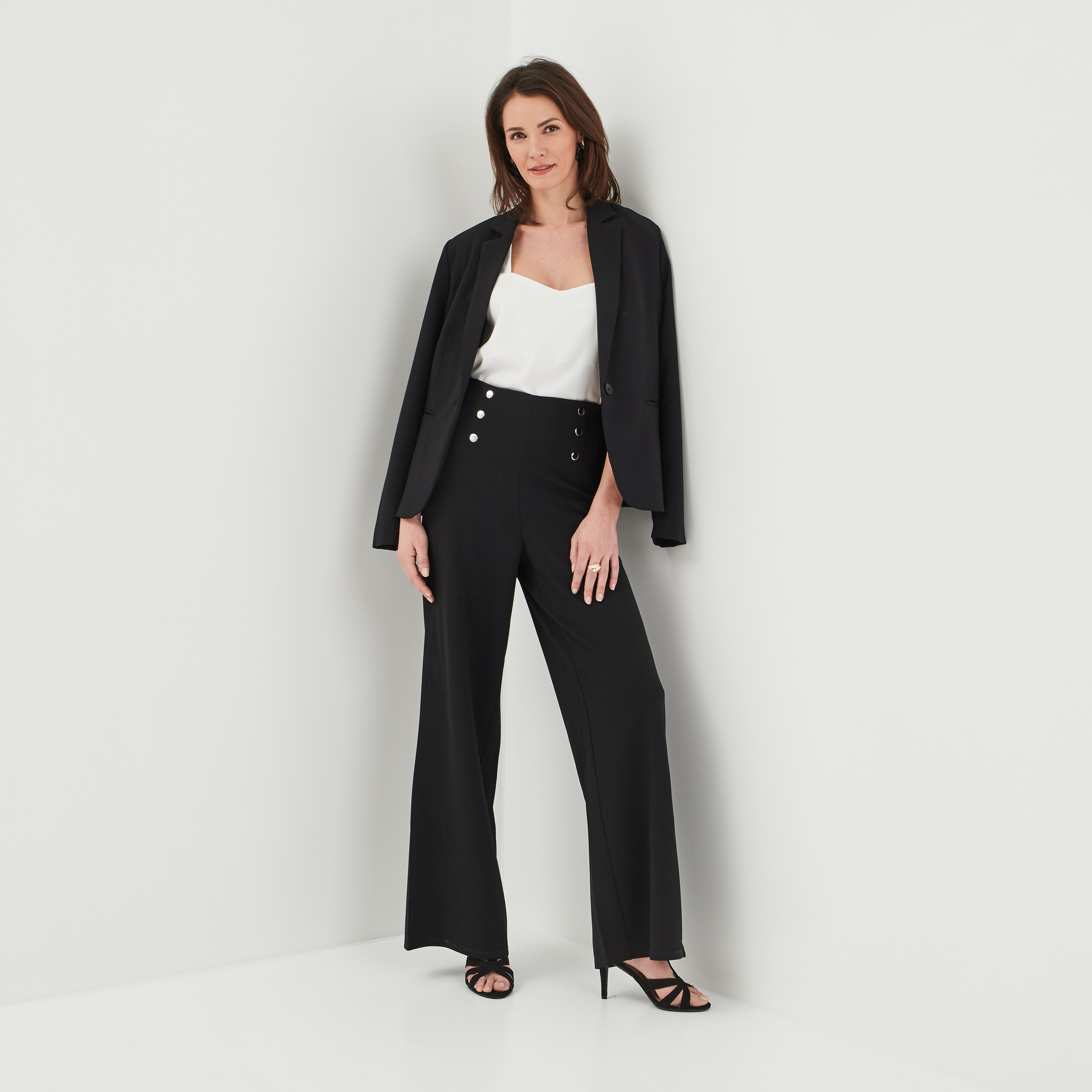 Veste blazer noir femme | La Halle