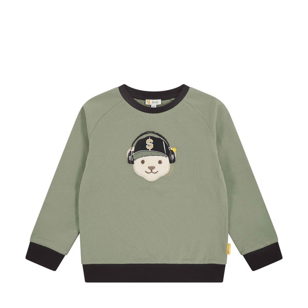 Sweatshirt, dunkelgrün für Jungs