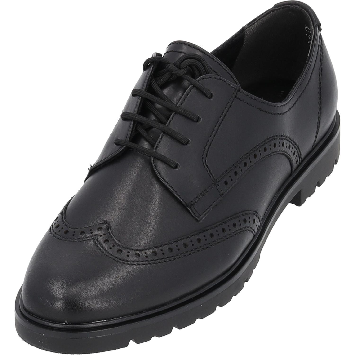 Tamaris 23200, Schnürschuhe, Damen, black