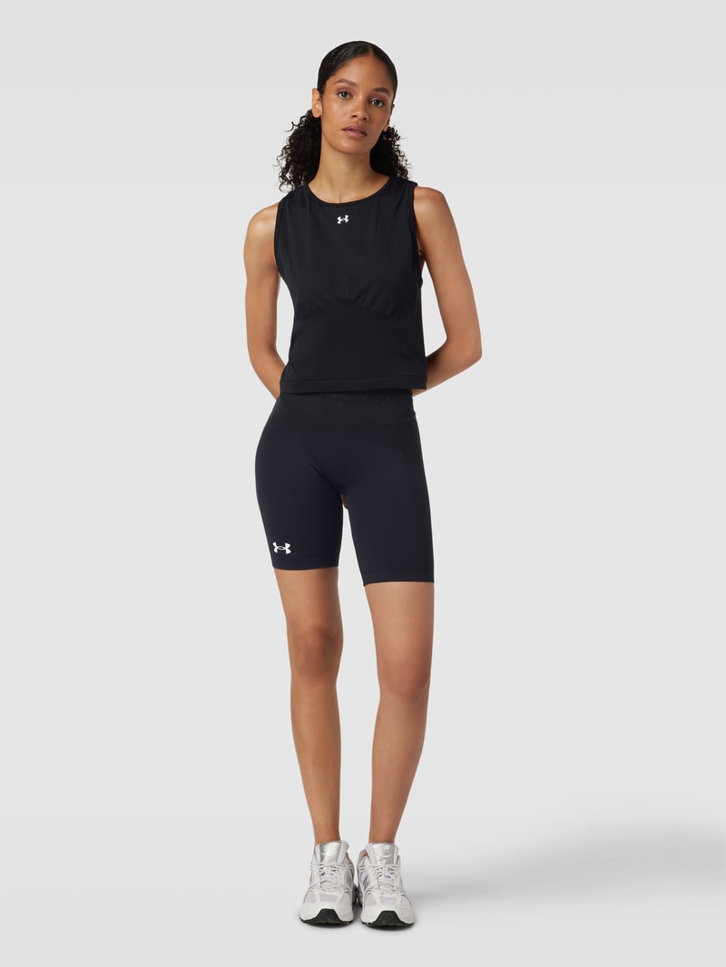 Shorts mit Label-Details Modell 'Train' in schwarz