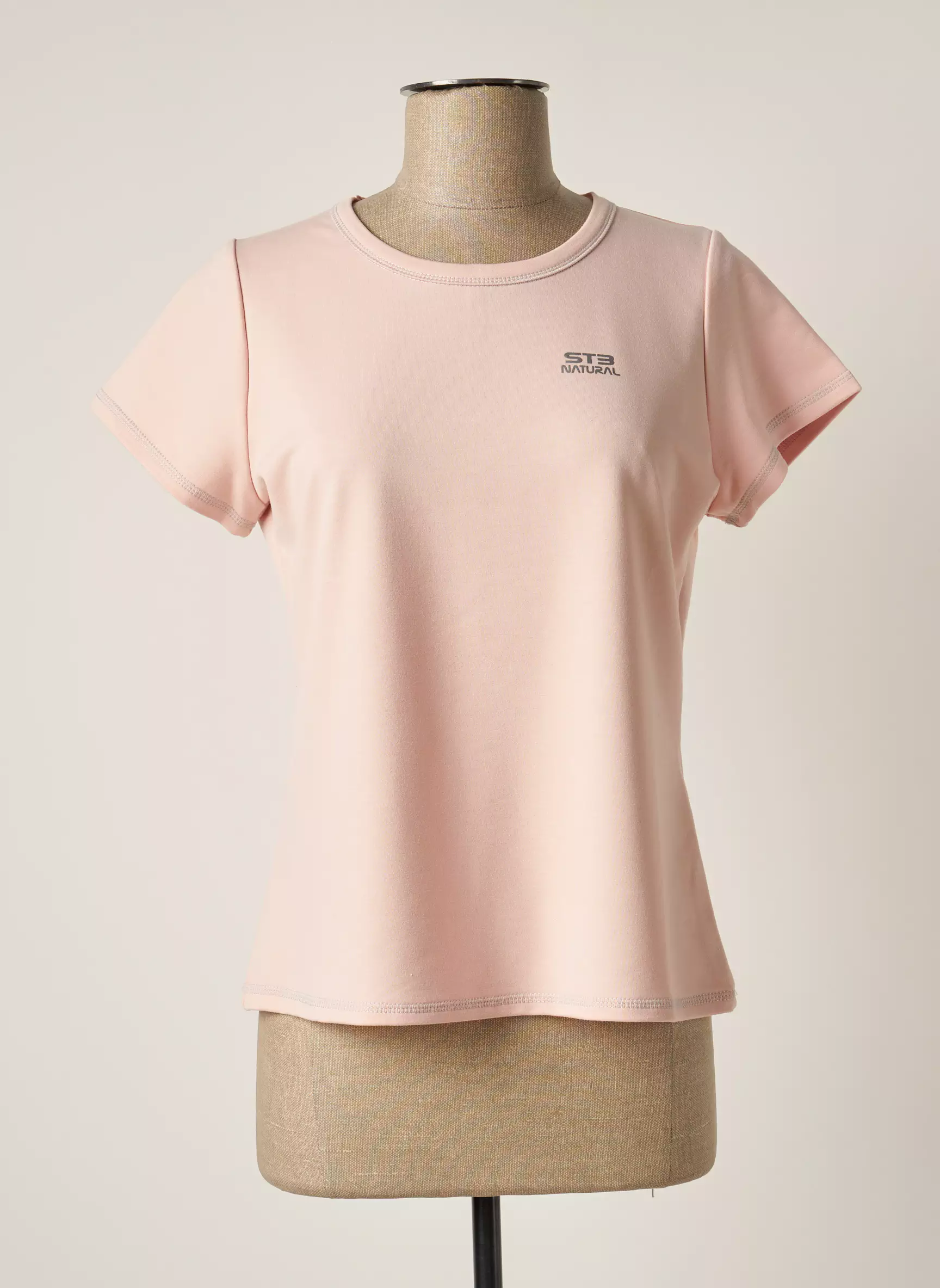 Natural Tshirts Femme couleur rose