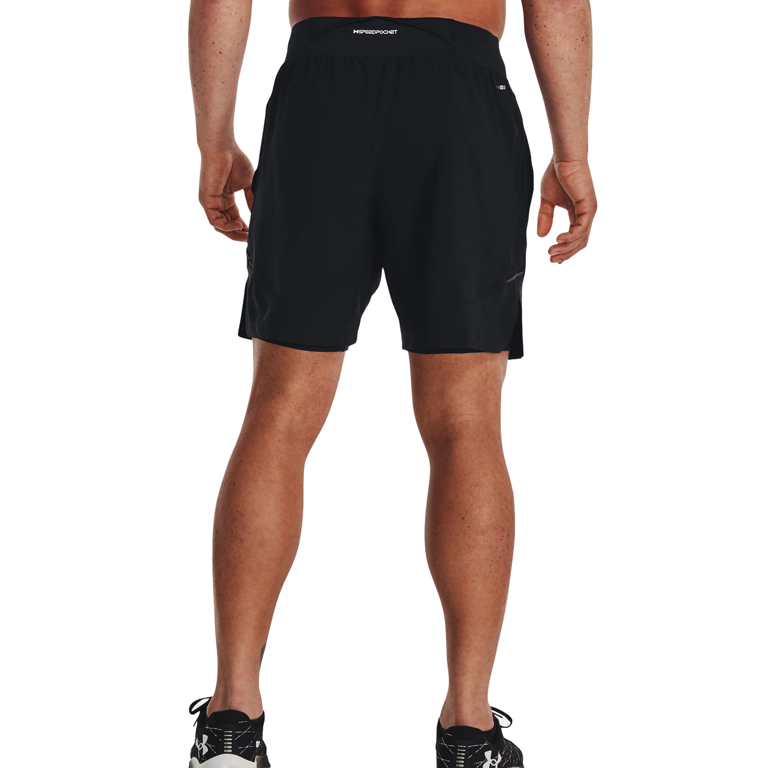 Launch Elite 2in1 7in Shorts Herren - Schwarz