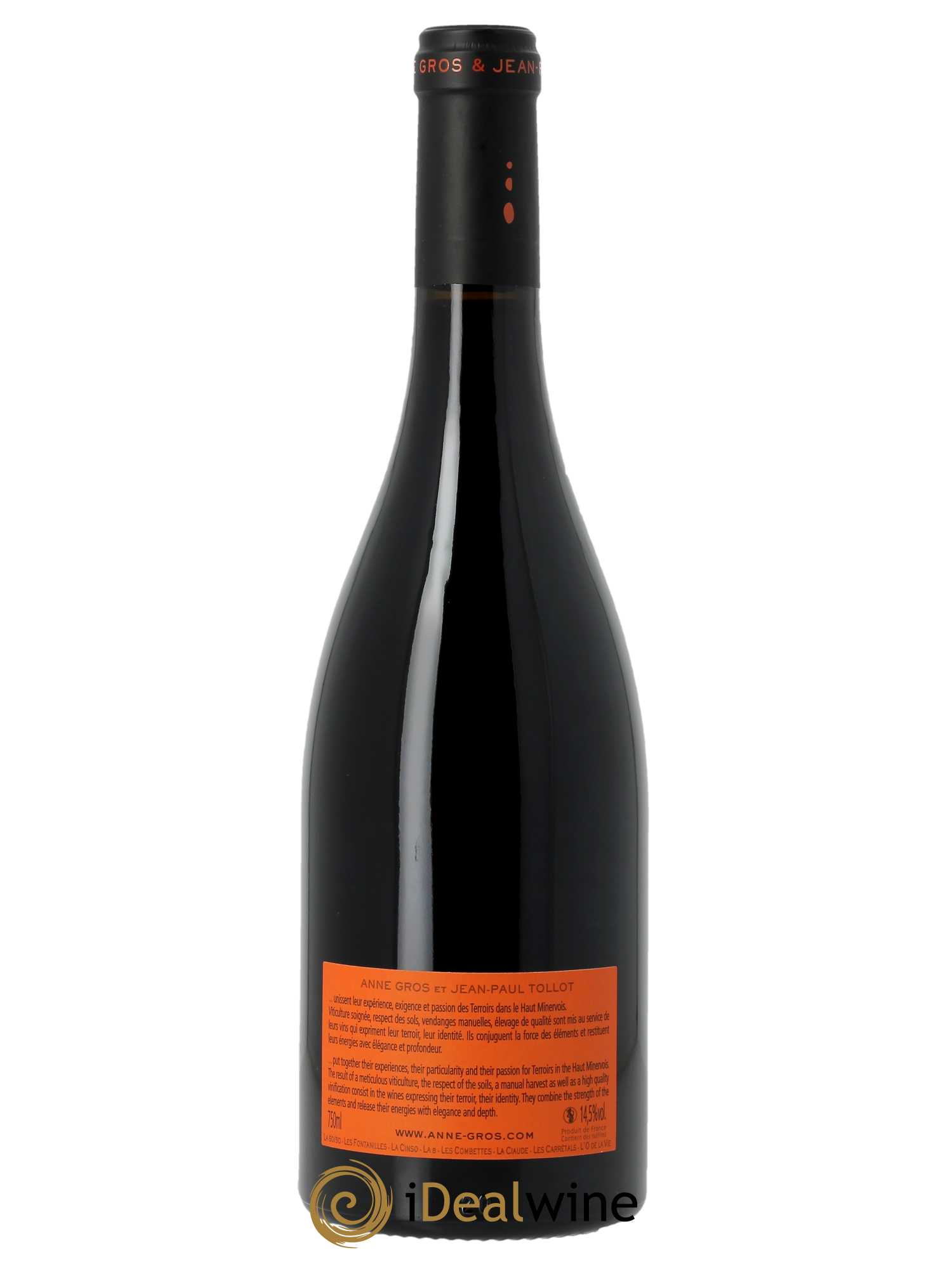 IGP Vin de Pays des Côtes du Brian La Grenache 8 Anne Gros & Jean-Paul Tollot  2022 - Lot de 1 Bouteille