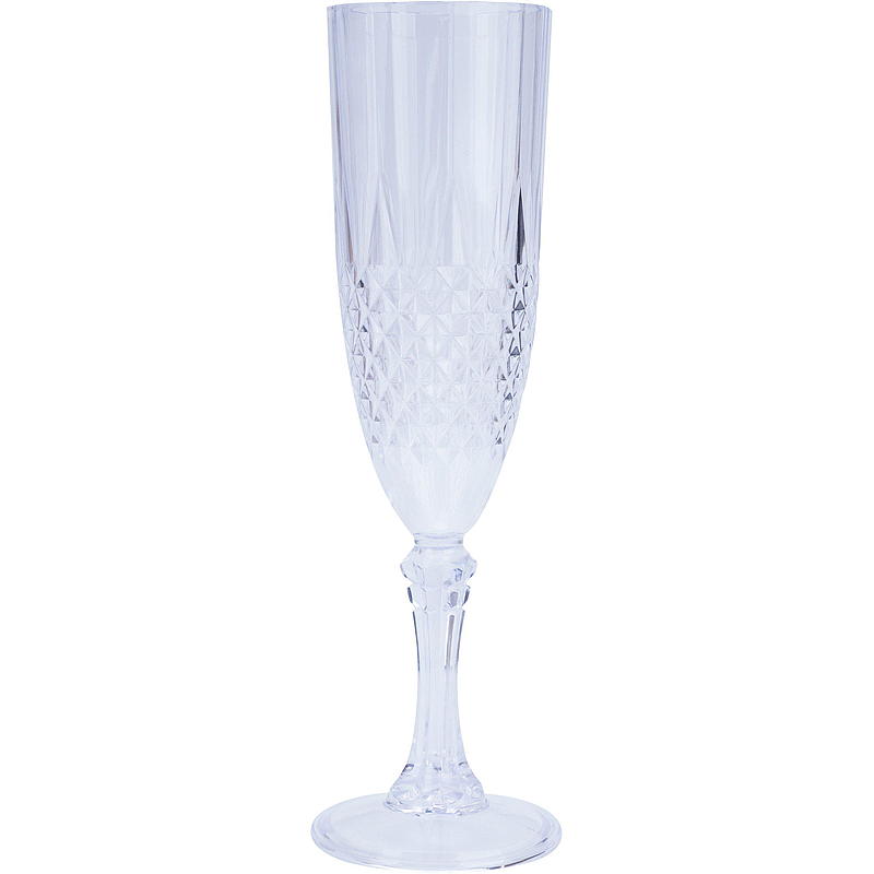 Cuisine Champagneglass 4-pk 22 cl plast kristall klar