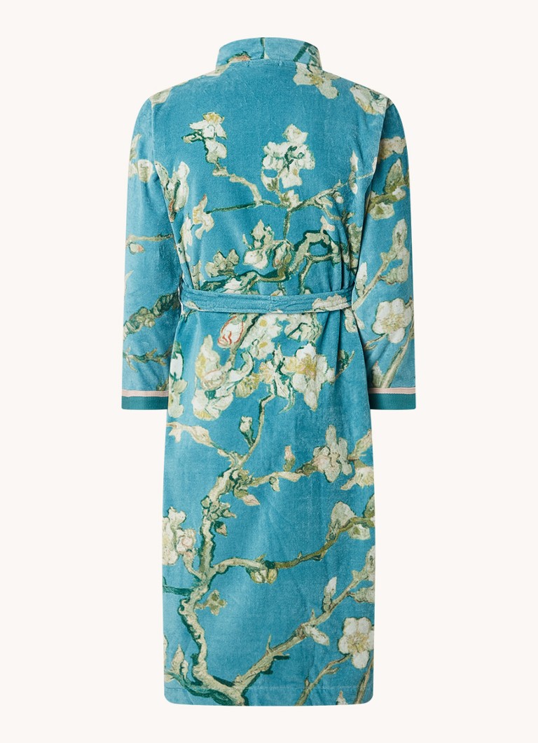 Van Gogh Museum Blossom cotton bathrobe with floral print