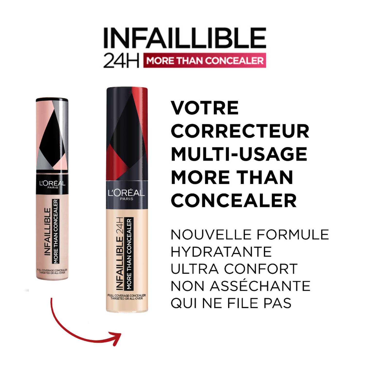 L'Oréal Paris Infaillible 24H Correcteur et Fond de teint