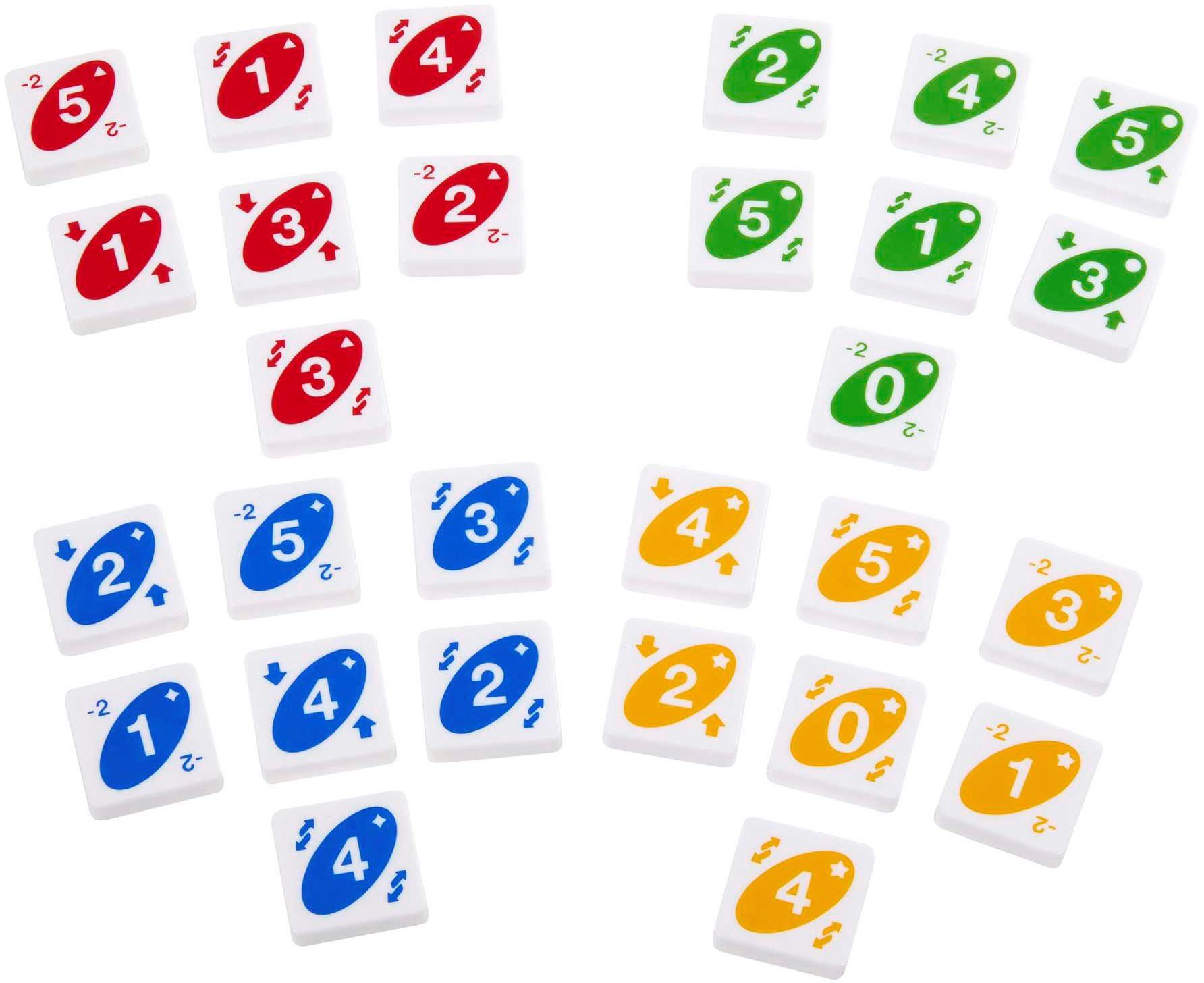 Mattel games Spiel, Familienspiel UNO Quatro