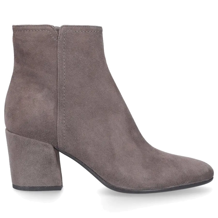 Pomme D`OR - Klassische Stiefeletten 6978 Veloursleder - grau