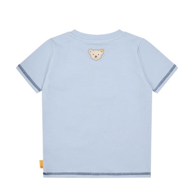 T-Shirt kurzarm, hellblau für Jungs