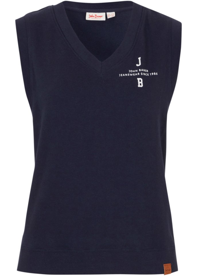 Lockerer Sweat-Pullunder