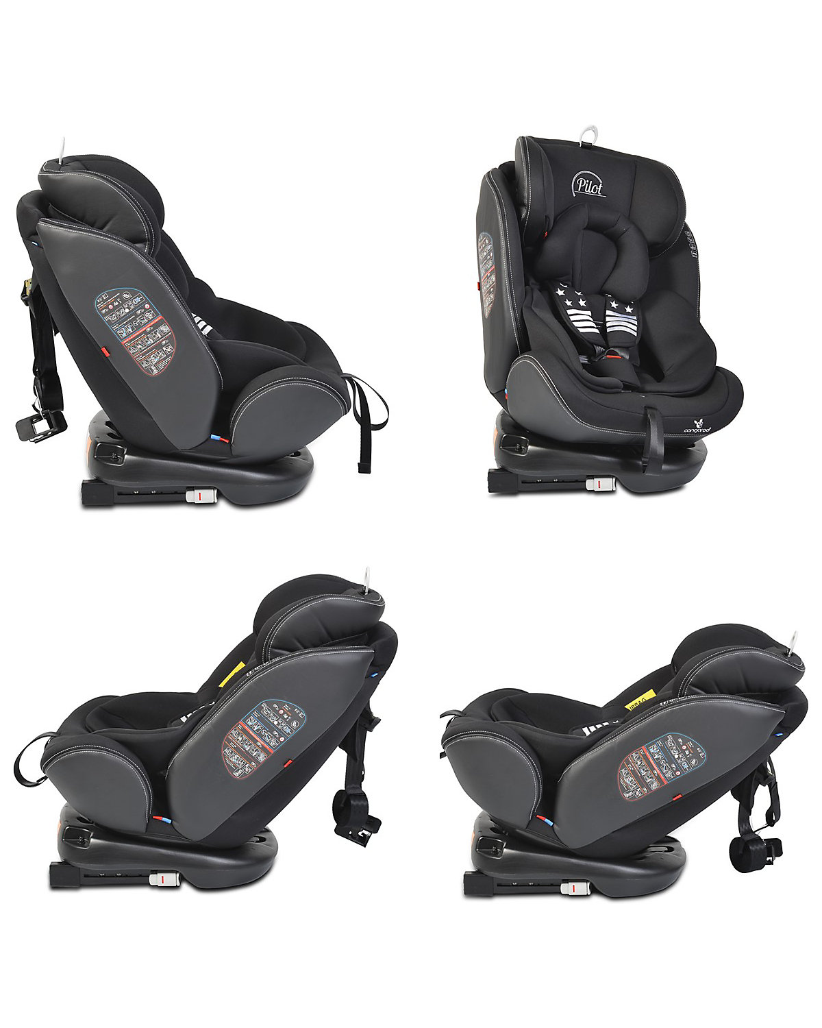 Kindersitz Pilot Gruppe 0+/1/2/3, Isofix Kindersitze
