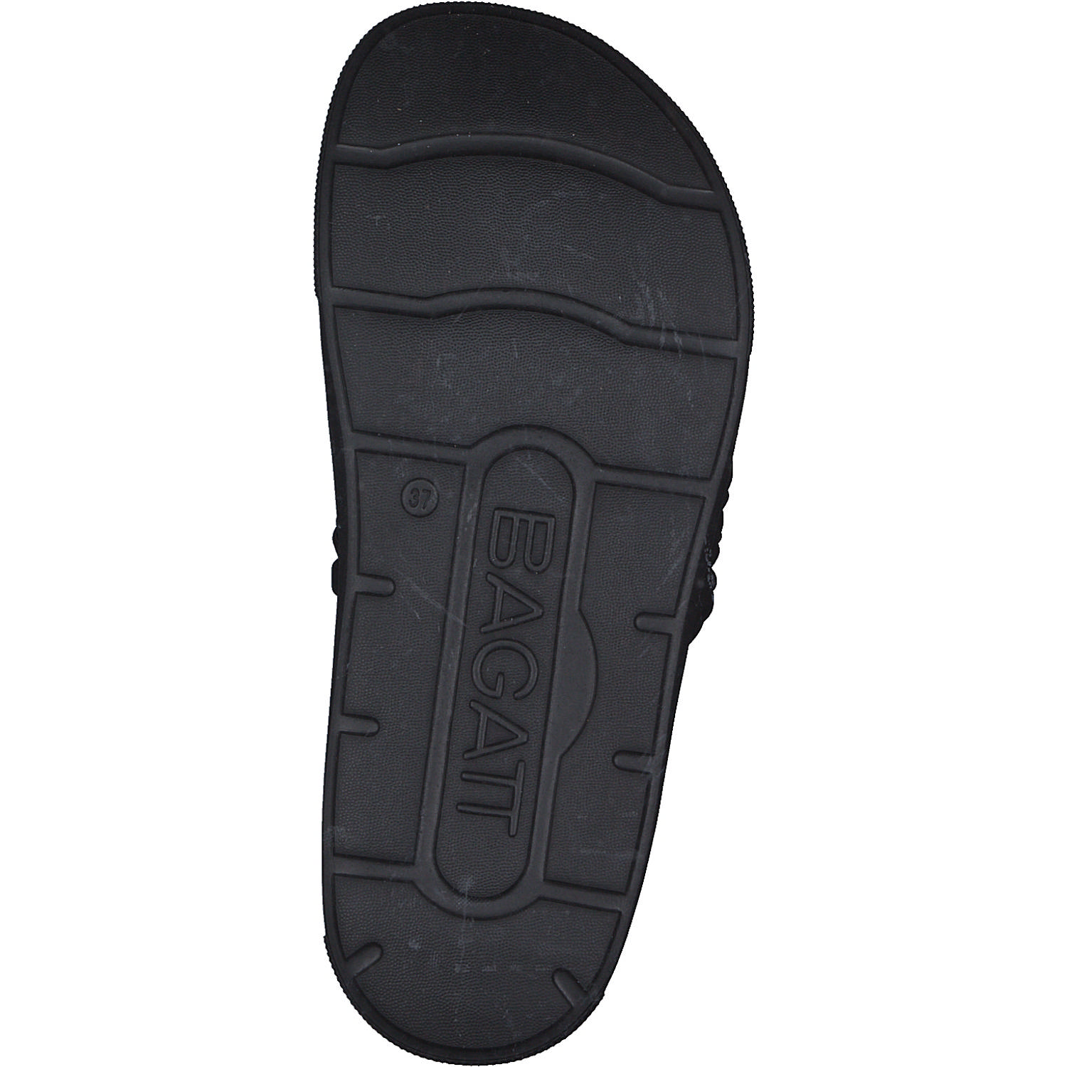 Bagatt Dalia A7596, Plateau-Pantoletten, Damen, black