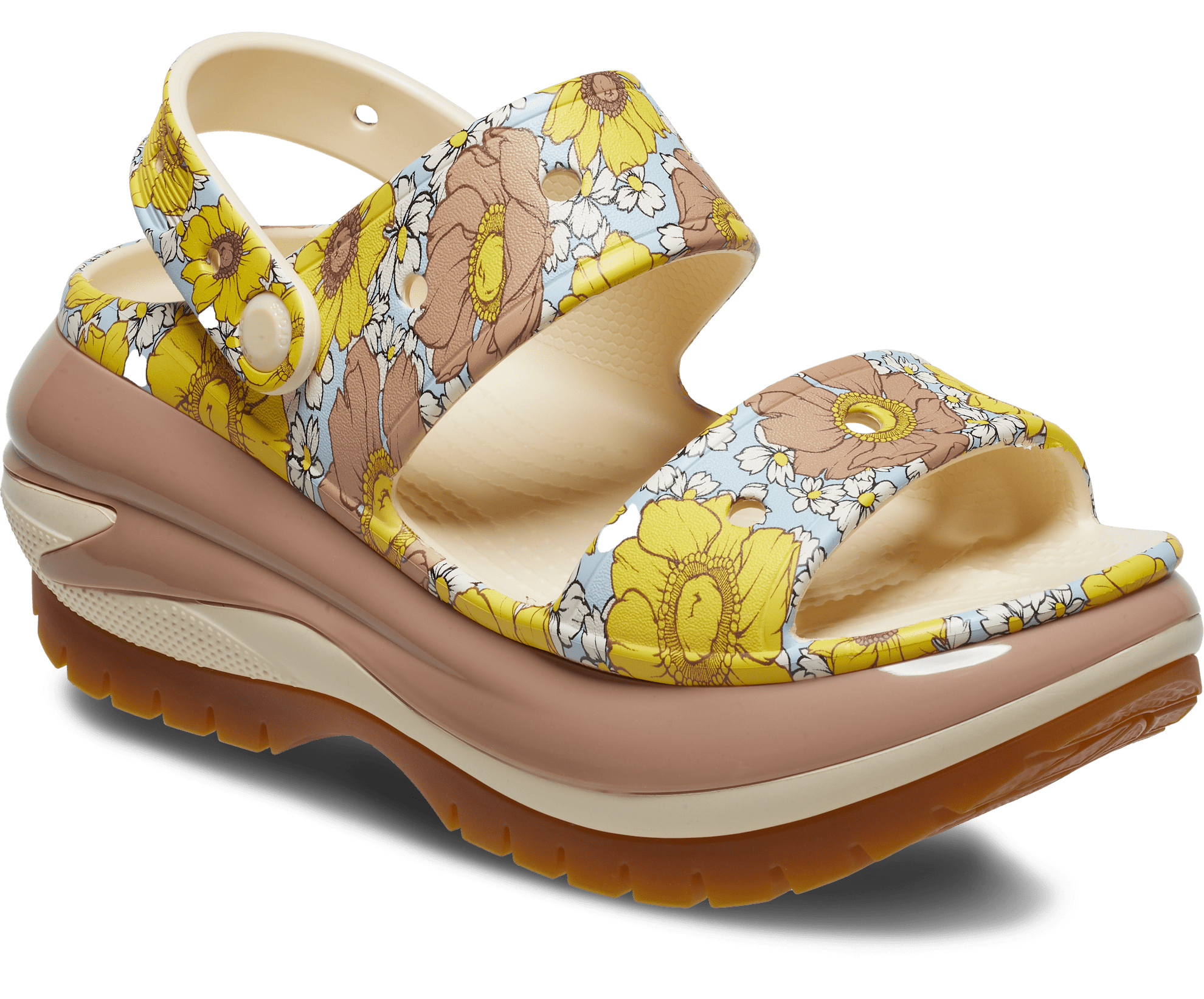 Mega Crush Retro Floral Sandal
