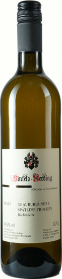 2022 Dackenheimer Grauer Burgunder Spätlese trocken - Weingut Winkels-Herding