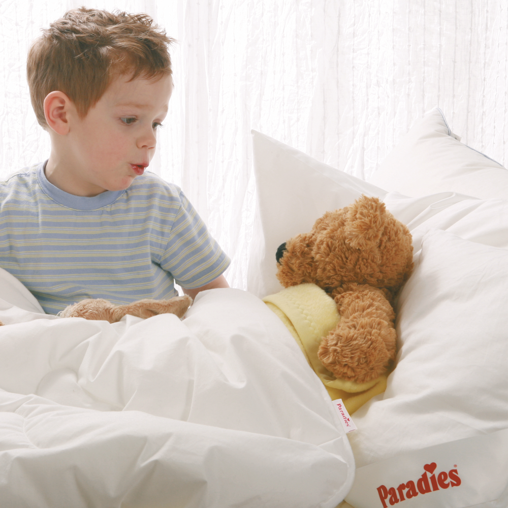 Kinder-Betten-Set Anela Bio weiß