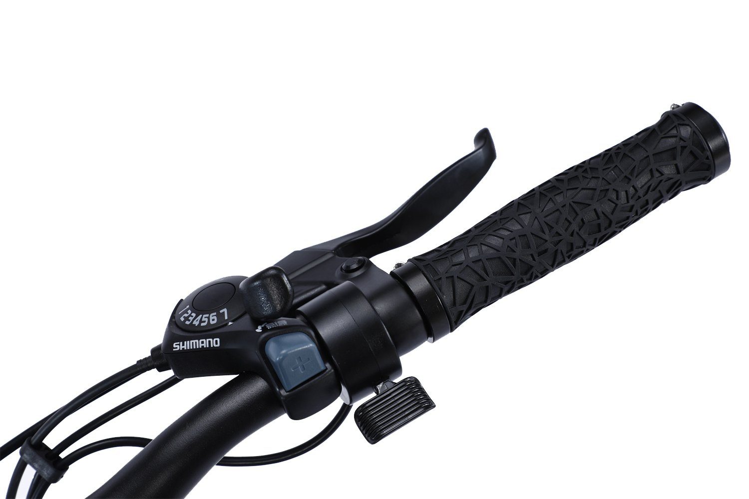 Fangqi E-Bike 26''*4 Zoll E-Mountainbike, SHIMANO 7-Gang, 48/13,5Ah Samsung-Akku, shimano, Heckmotor, (Batterien, Ladegeräte, Schlösser, Schlüssel, Werkzeugtaschen, Handyhalter, Pumpen, Elektrofahrräder,E-Mountainbikes,Pendlerräder,Wanderräder,Geländ