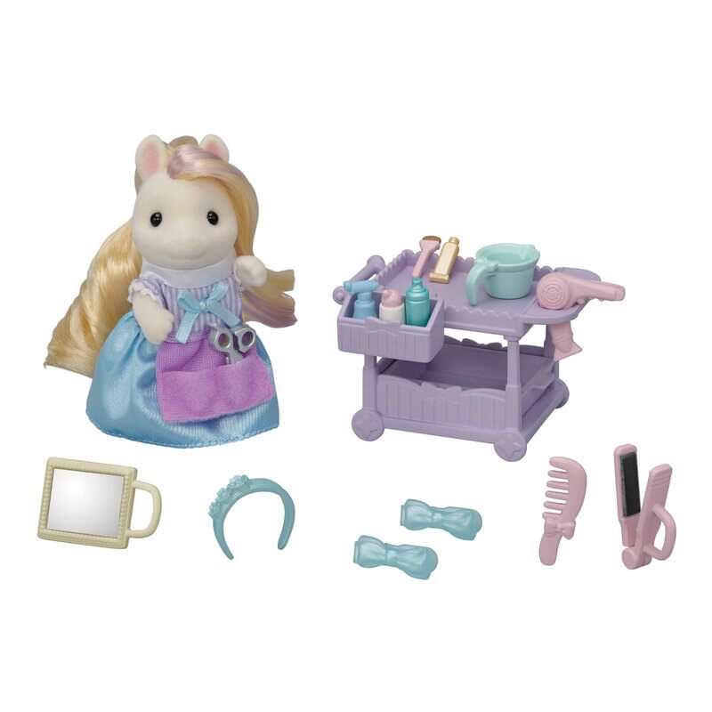 5644 La maman poney et son kit de coiffure Sylvanian