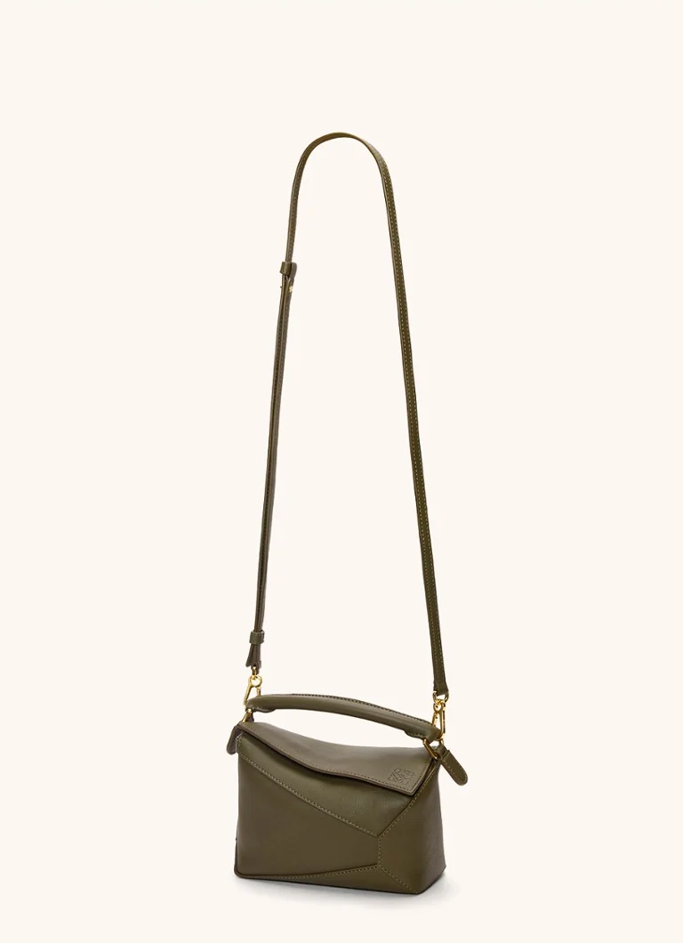 Geantă mini LOEWE Puzzle Edge din piele de vițel