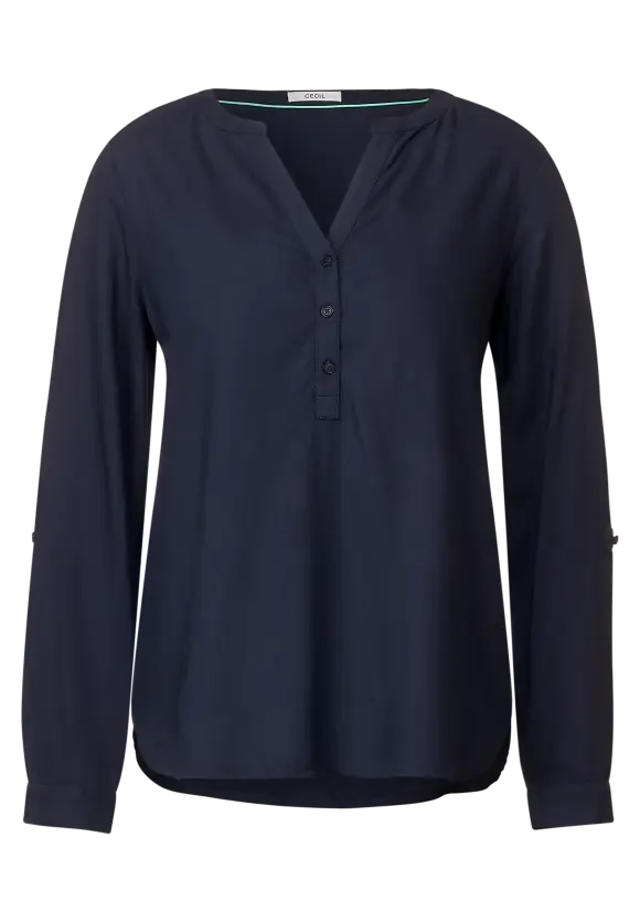 CECIL Bluse in Unifarbe