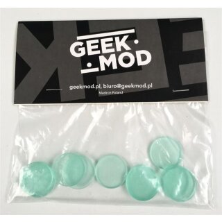 2mm Clear Bases Set - 24mm (10 Stück)