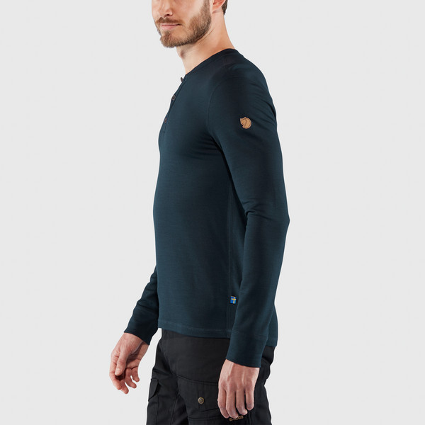 SINGI MERINO HENLEY M Herren - Funktionsshirt