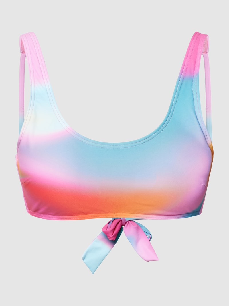 Bikini-Oberteil mit Farbverlauf in pink