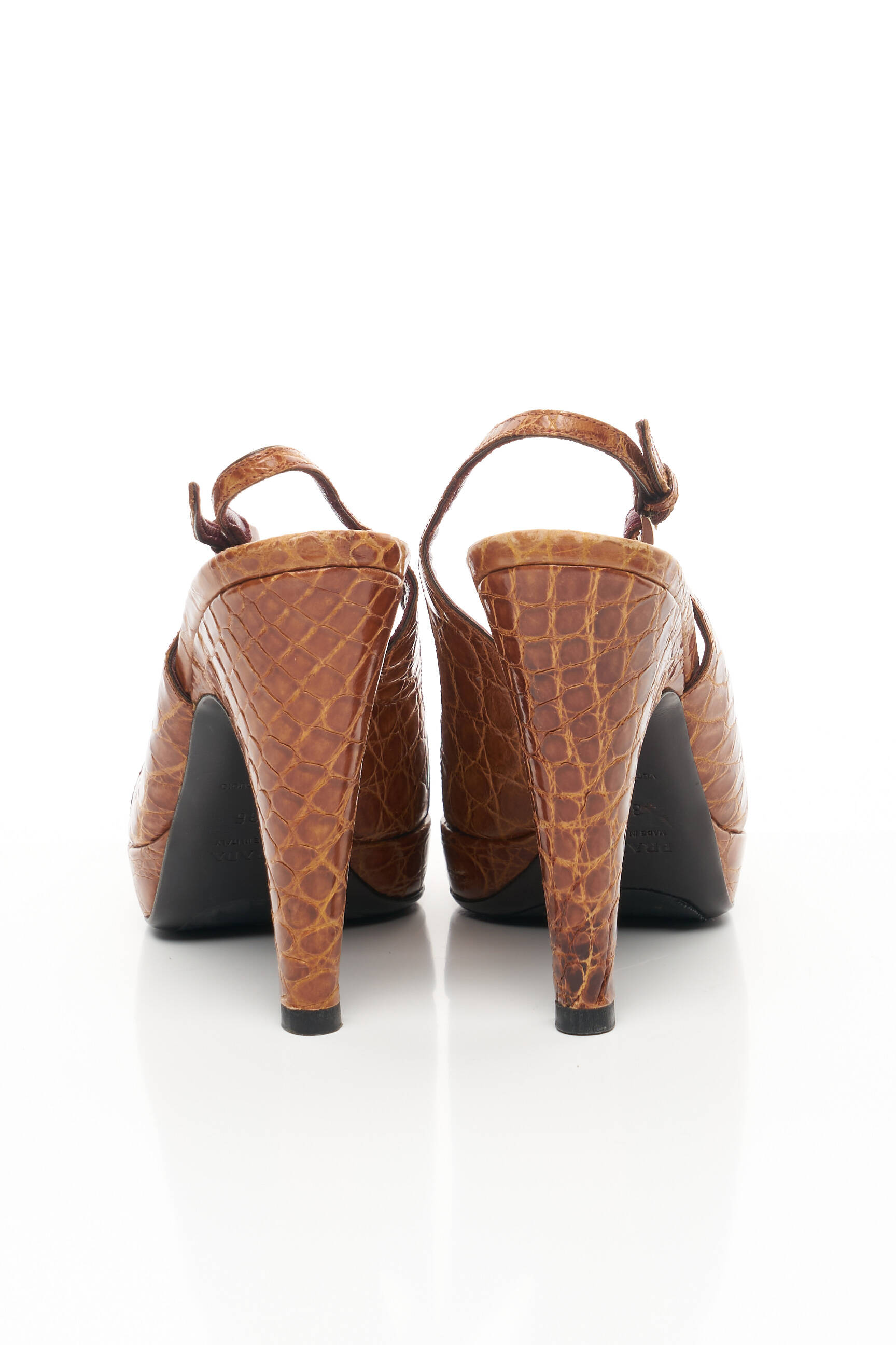 Prada Escarpins Femme couleur marron
