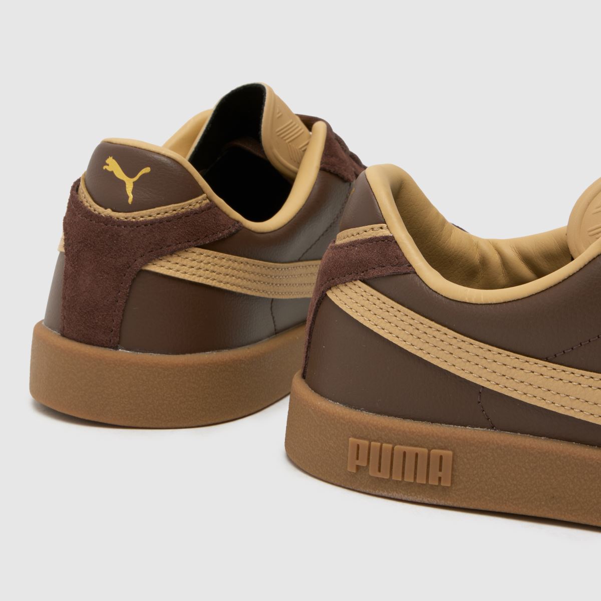 PUMA Club II Era cipők barna multiszínű színben