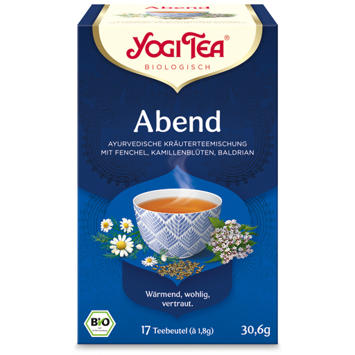 YOGI TEA Abend Tee Bio Filterbeutel  17X1.8 g  Filterbeutel