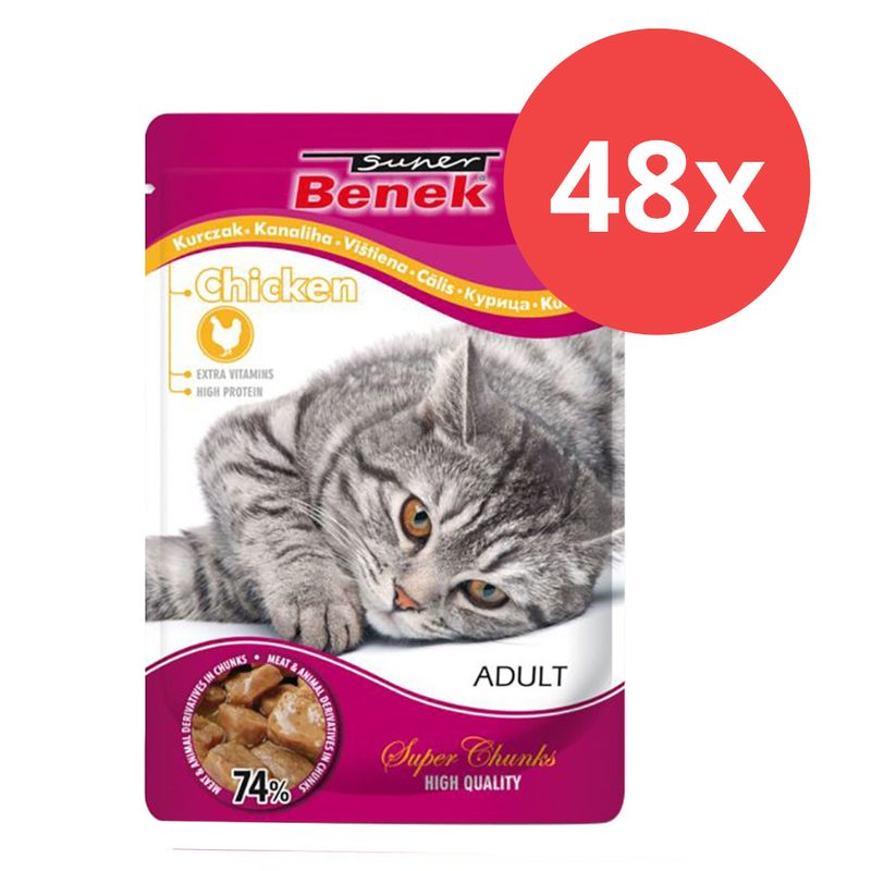 Sparpaket Super Benek Super Chunks 48 x 100 g