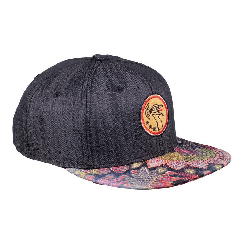 Djinns Peacock Linen Cap