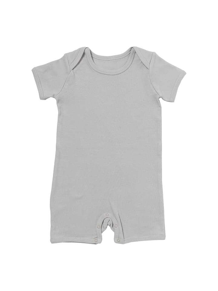 Schlummersack Bio Baby-Strampler kurzarm 2er-Pack in Grau günstig kaufen