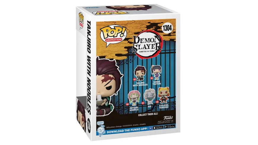 Funko - POP! - Demon Slayer - Tanjiro with Noodles Vinyl
