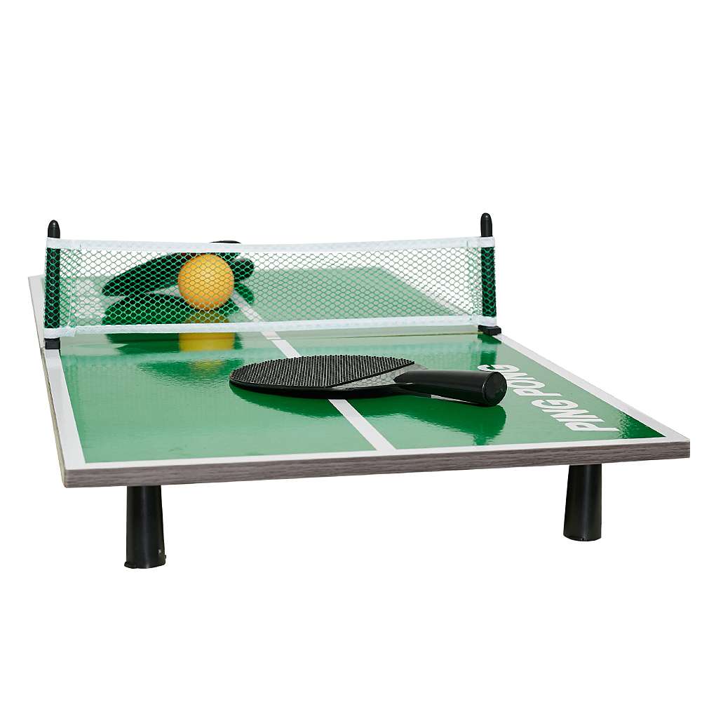 PING PONG Mini Tischtennisplatte mit Schlägern & Netz 5-tlg. 95064000