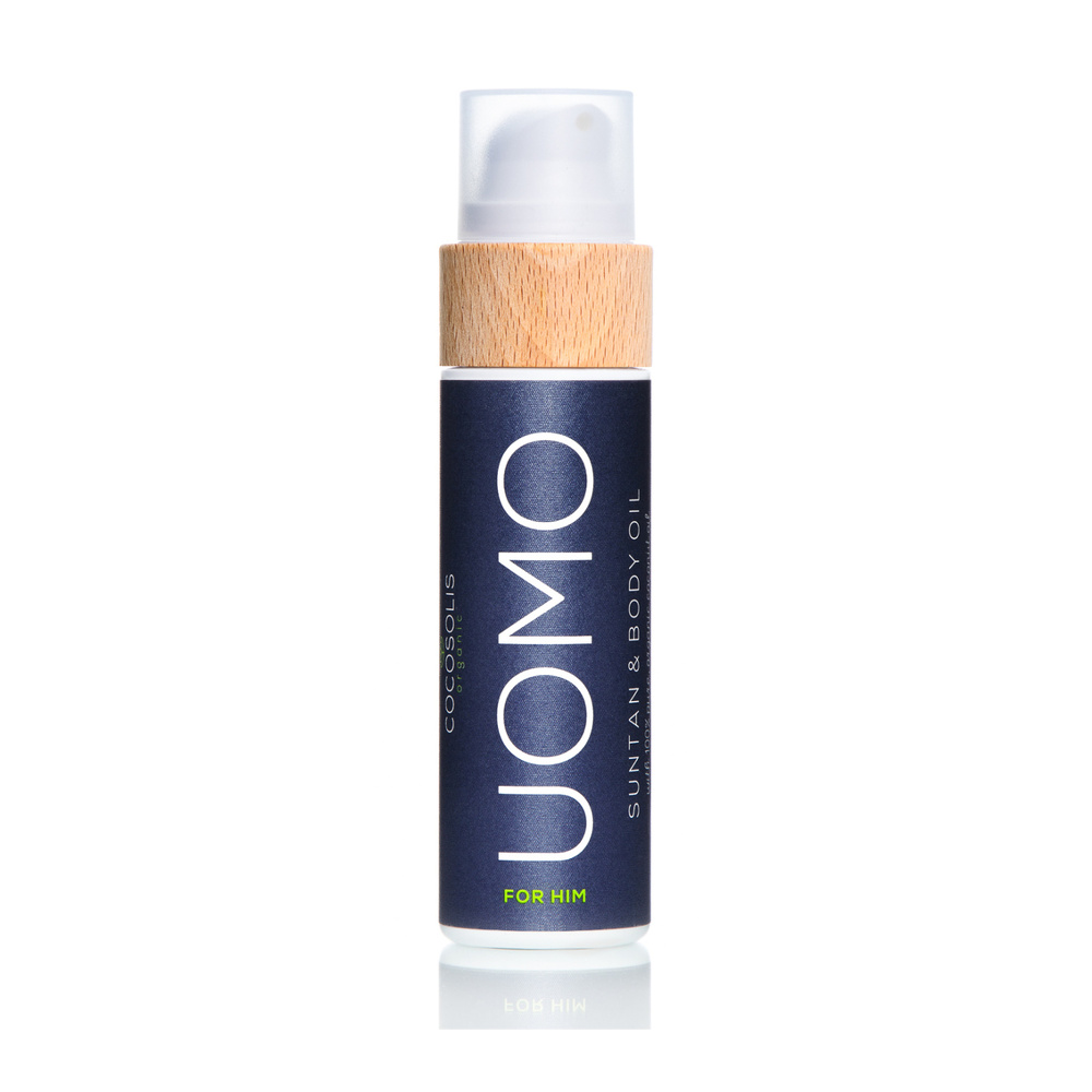 cocosolis Huile de Bronzage pour Homme UOMO Huile de Bronzage
