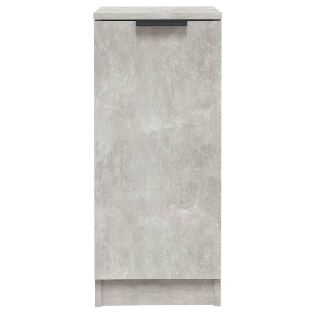vidaXL Anrichte Sideboards 2 Stk Betongrau 30x30x70 cm Holzwerkstoff